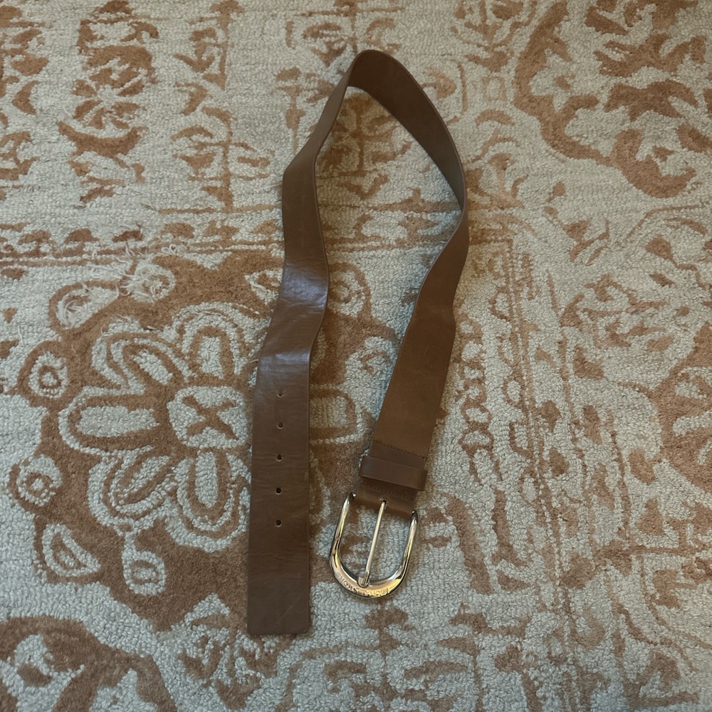 Michael Kors Brown leather belt